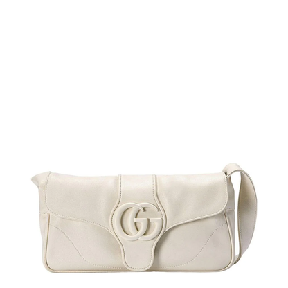Aphrodite Shoulder Bag Leather White - Image 1
