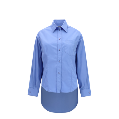 Asymmetric Long-Sleeve Shirt - Image 1