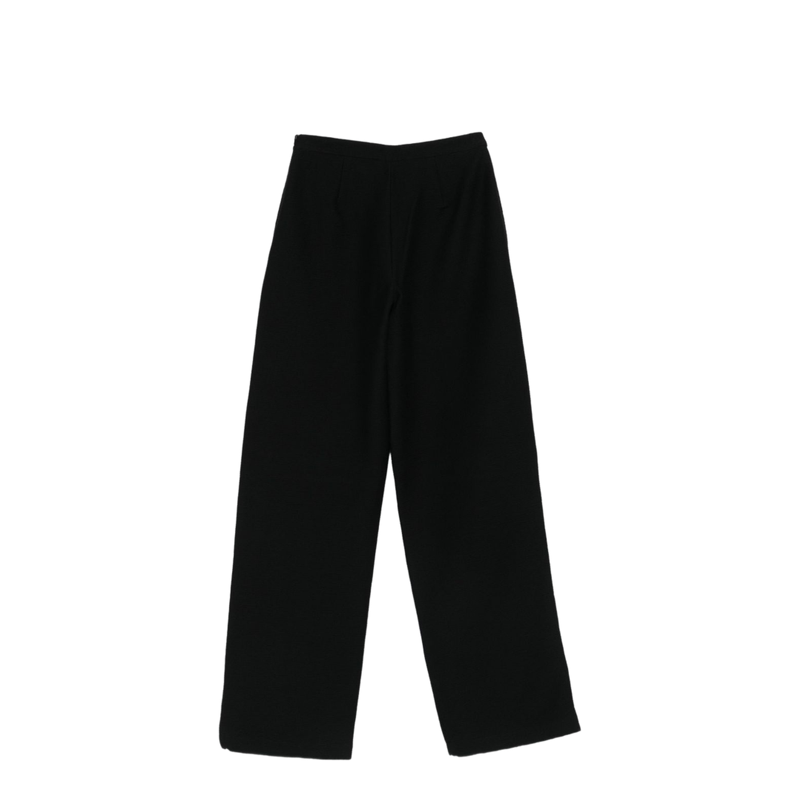 Embossed Textured Jersey Palazzo Trousers - Image 2