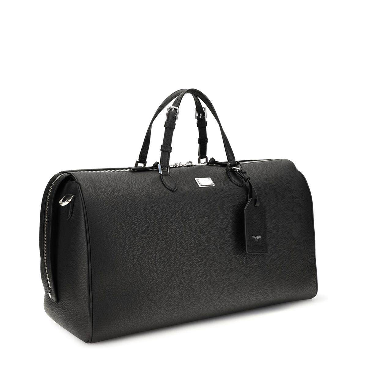 Vittoria Calfskin Travel Bag - Black - Image 2