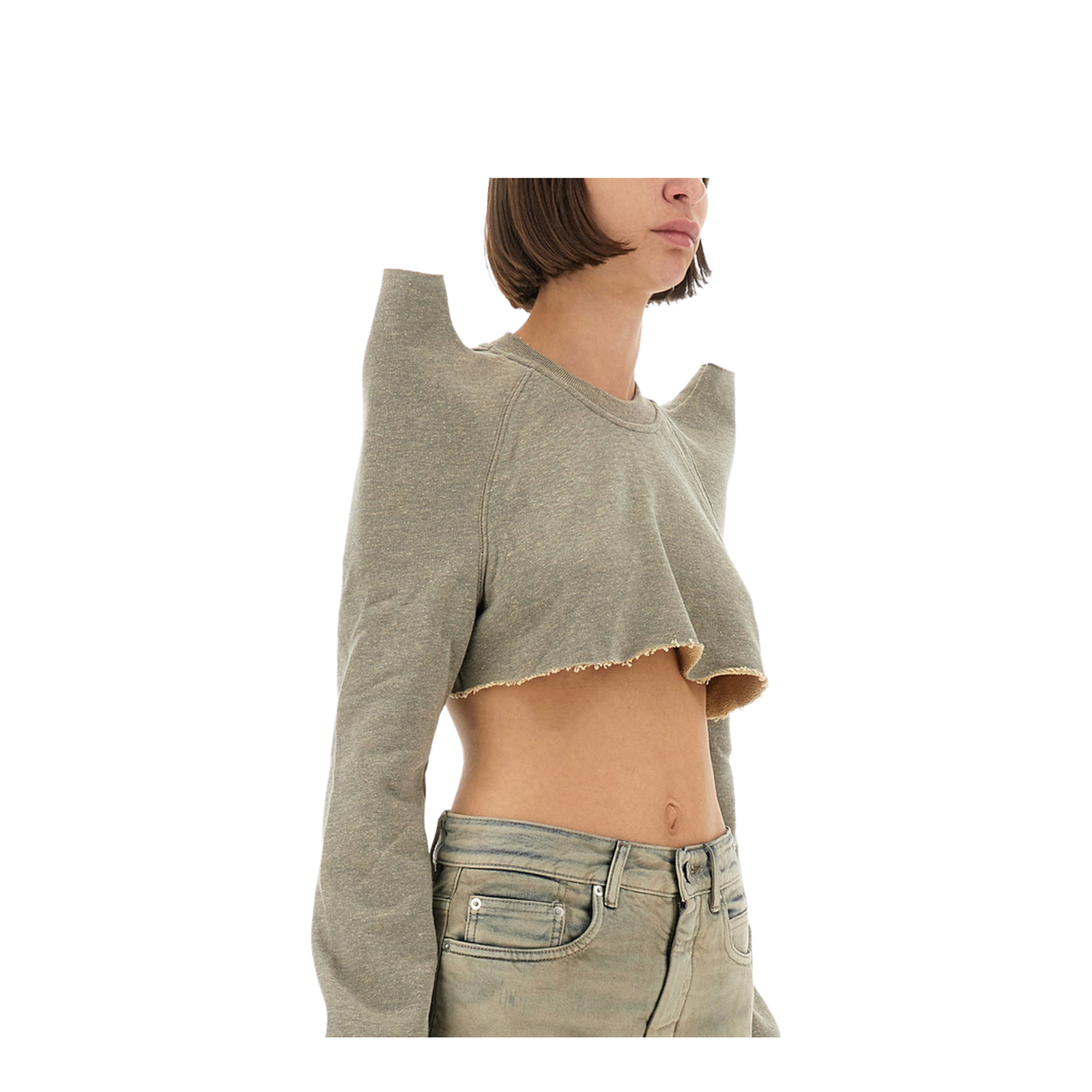 Cropped Te sweatshirt - Image 4