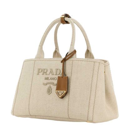 Sand Canvas Shopping Bag - Image 2
