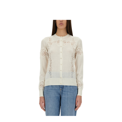 Cashmere and Silk Cardigan - Image 1