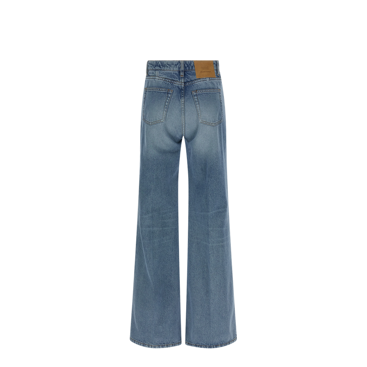Cotton Flared Jeans - Image 4