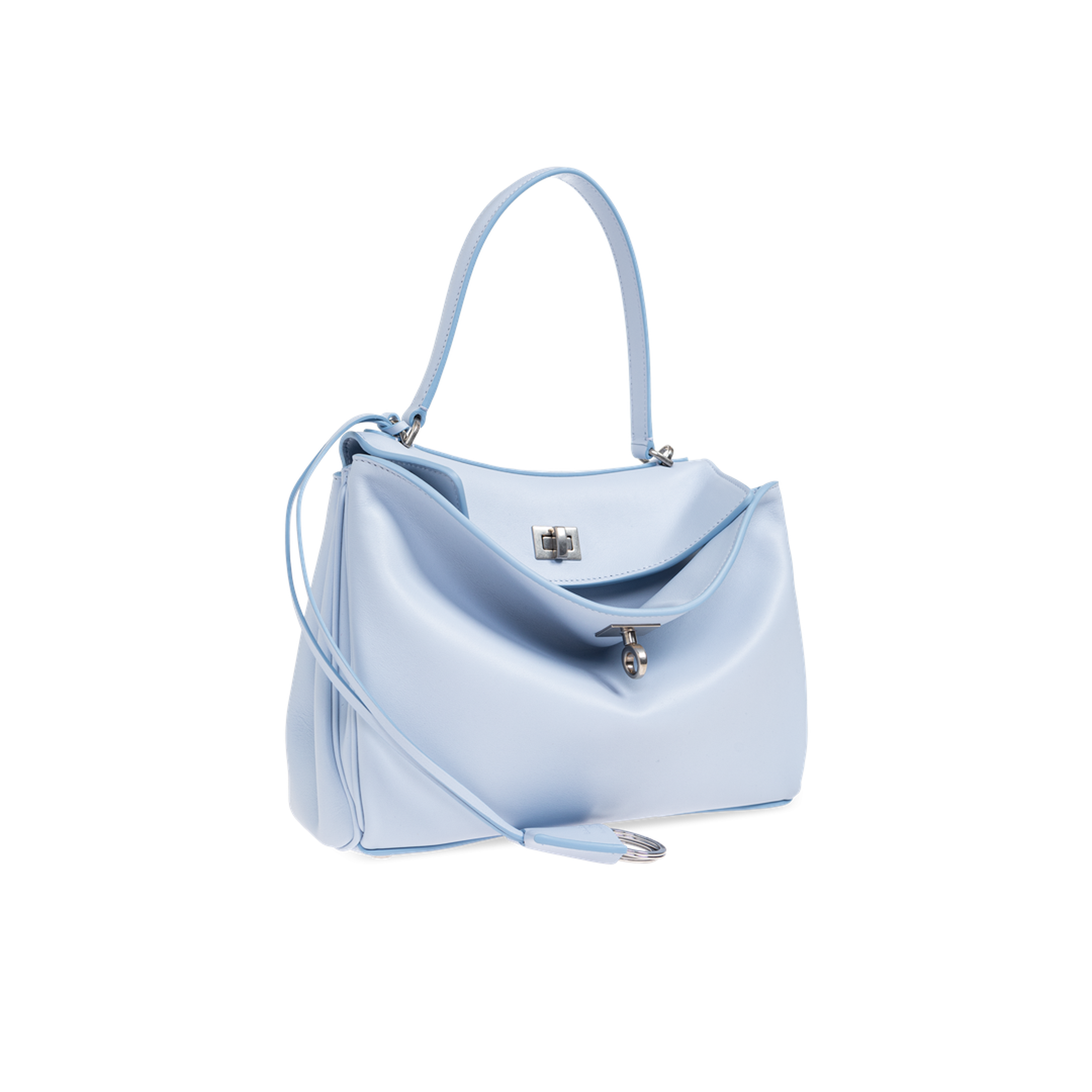 Rodeo Small Calfskin Handbag - Cloudy Blue - Image 4