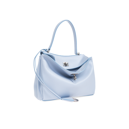 Rodeo Small Calfskin Handbag - Cloudy Blue - Image 4