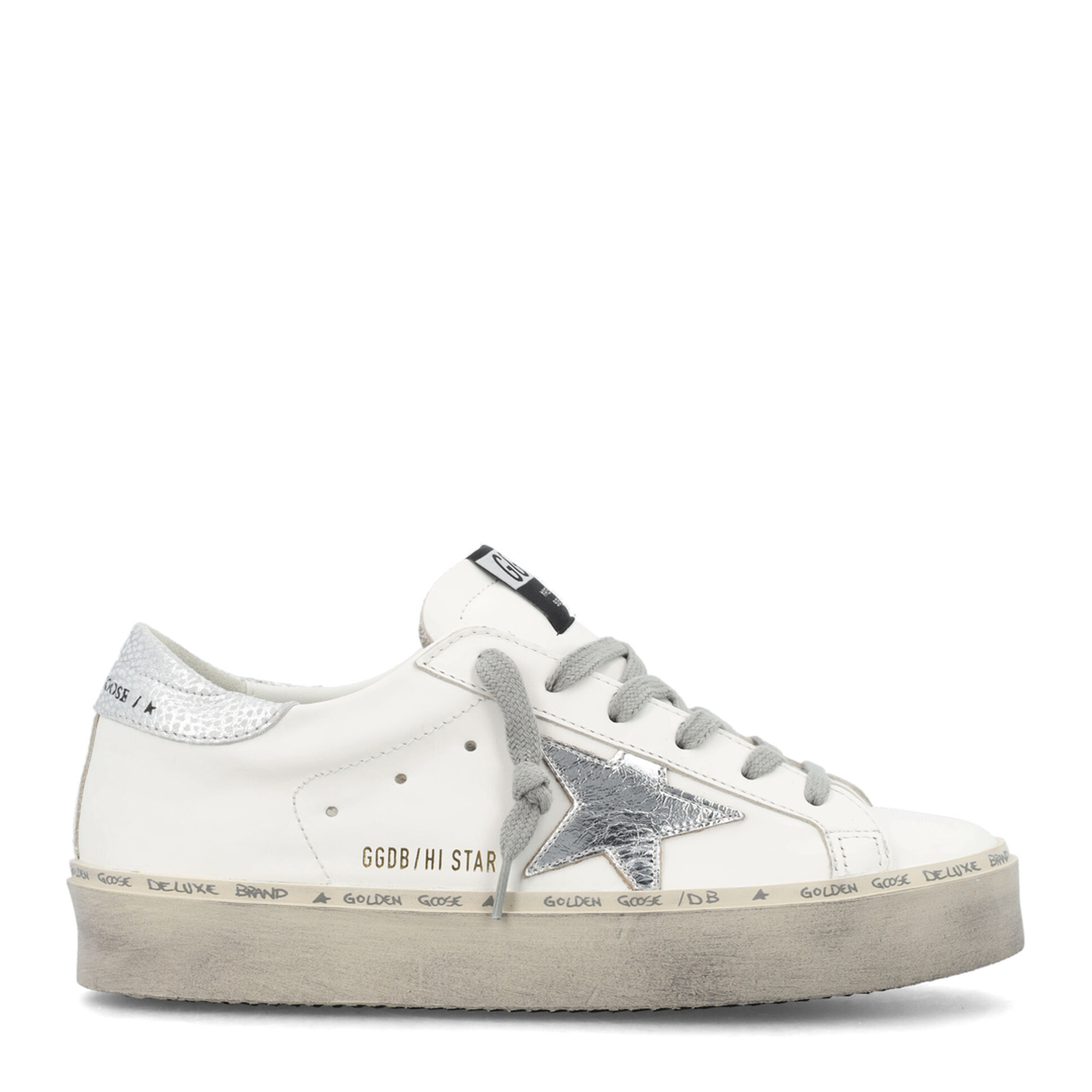 Hi Star Sneakers with Silver Heel Tab - Image 5