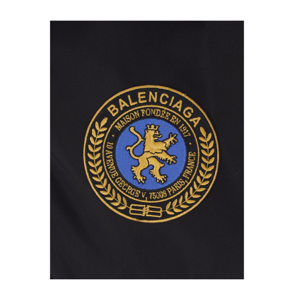 Bomber Jacket Large Fit in Black - Image 3