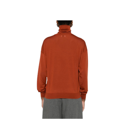 Roll-Neck Wool Sweater - Image 8