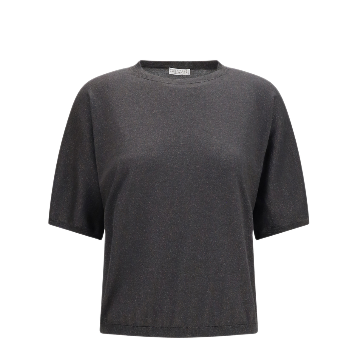 Short Sleeve Cashmere And Silk Sweater - Image 1