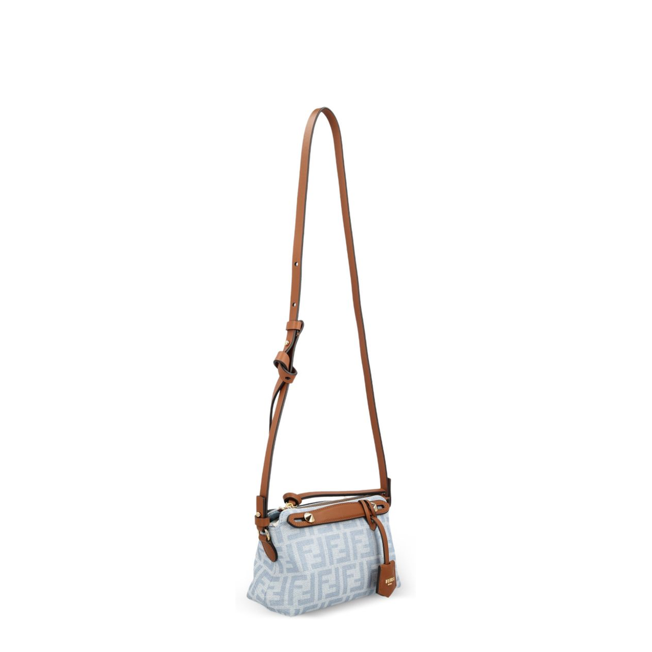 By The Way Soft Mini Denim Bag - Light Blue - Image 2