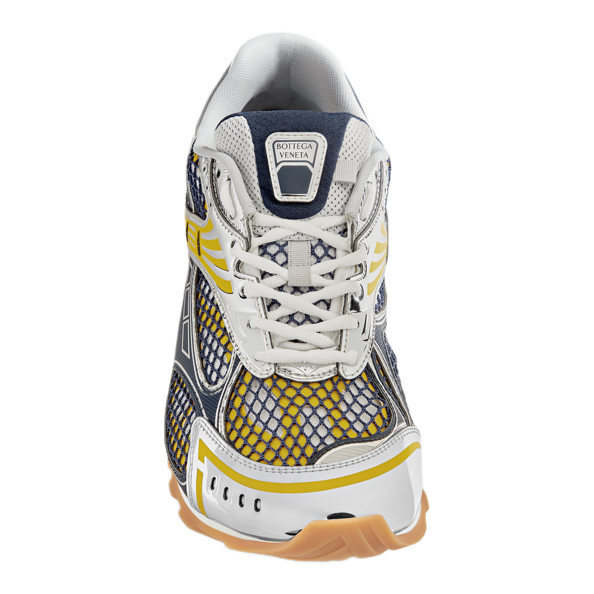 Taxi Denim Silver Orbit Sneakers - Image 4
