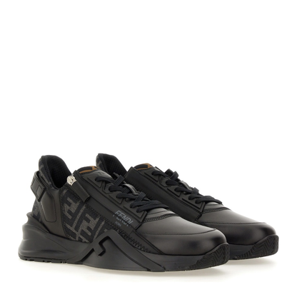 Flow Trainers Leather Black - Image 4