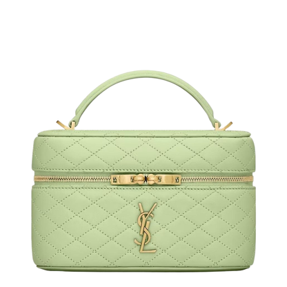 Gaby Small Lambskin Vanity Bag - Misty Jade - Image 2