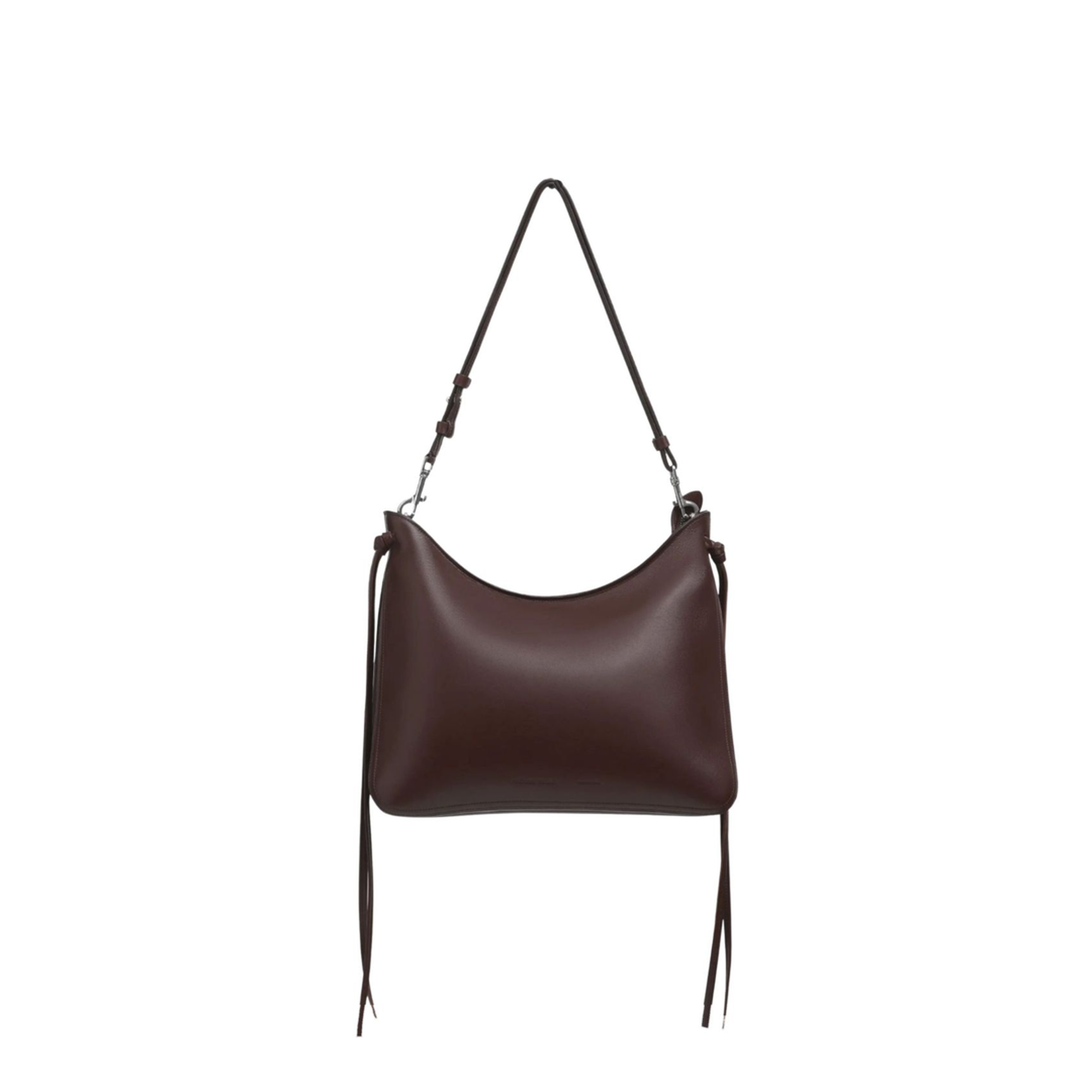 Gig Medium Calf Leather Shoulder Bag - Cognac - Image 1