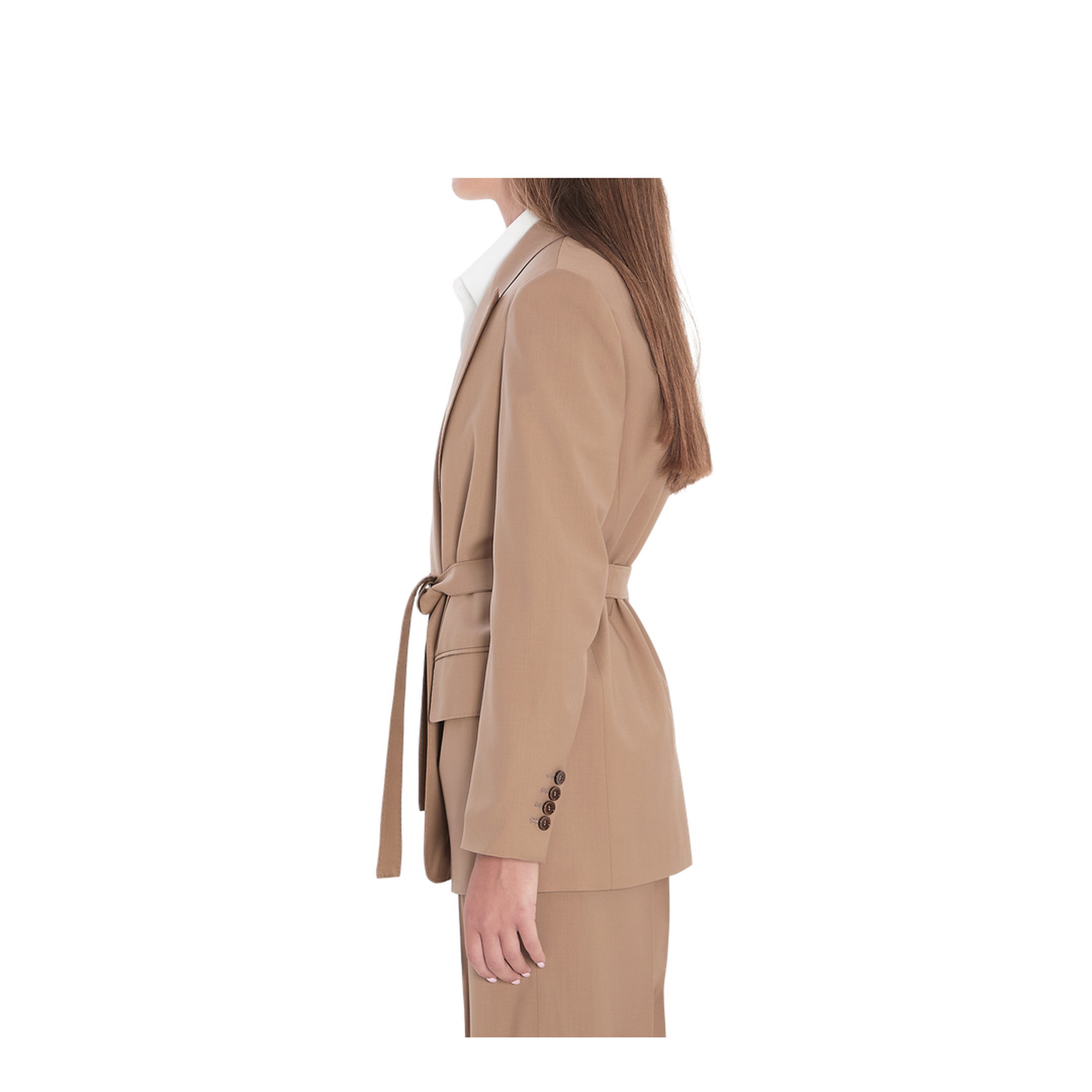 Blazer in Wool Canvas - Image 3