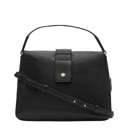 Rider Small Lambskin Shoulder Bag - Black - Image 3