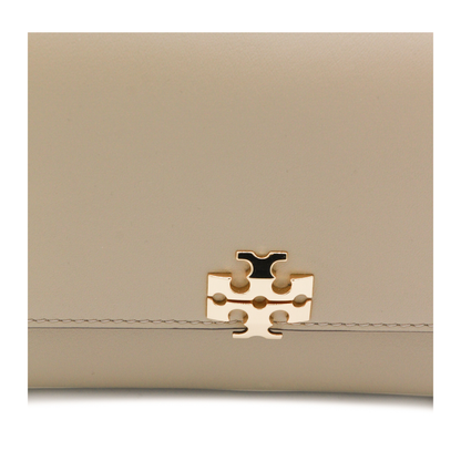 Charlie Small Leather Shoulder Bag - Soft Cement - Image 7