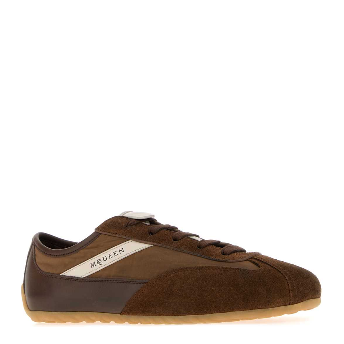 Chocolate Leather Boxe Sneakers - Image 2