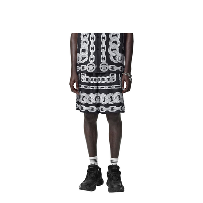 Silk Medusa Chains Bermuda Shorts - Image 2