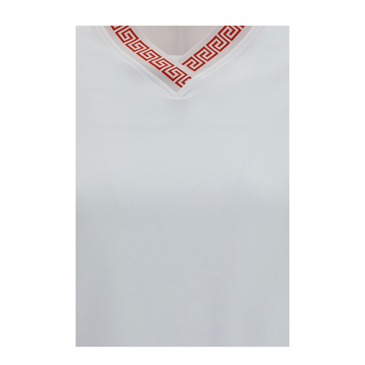 T Shirt With Greca Details - Image 3