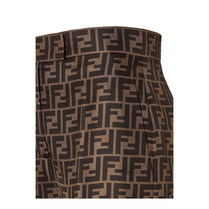 Trousers Silk Brown - Image 3