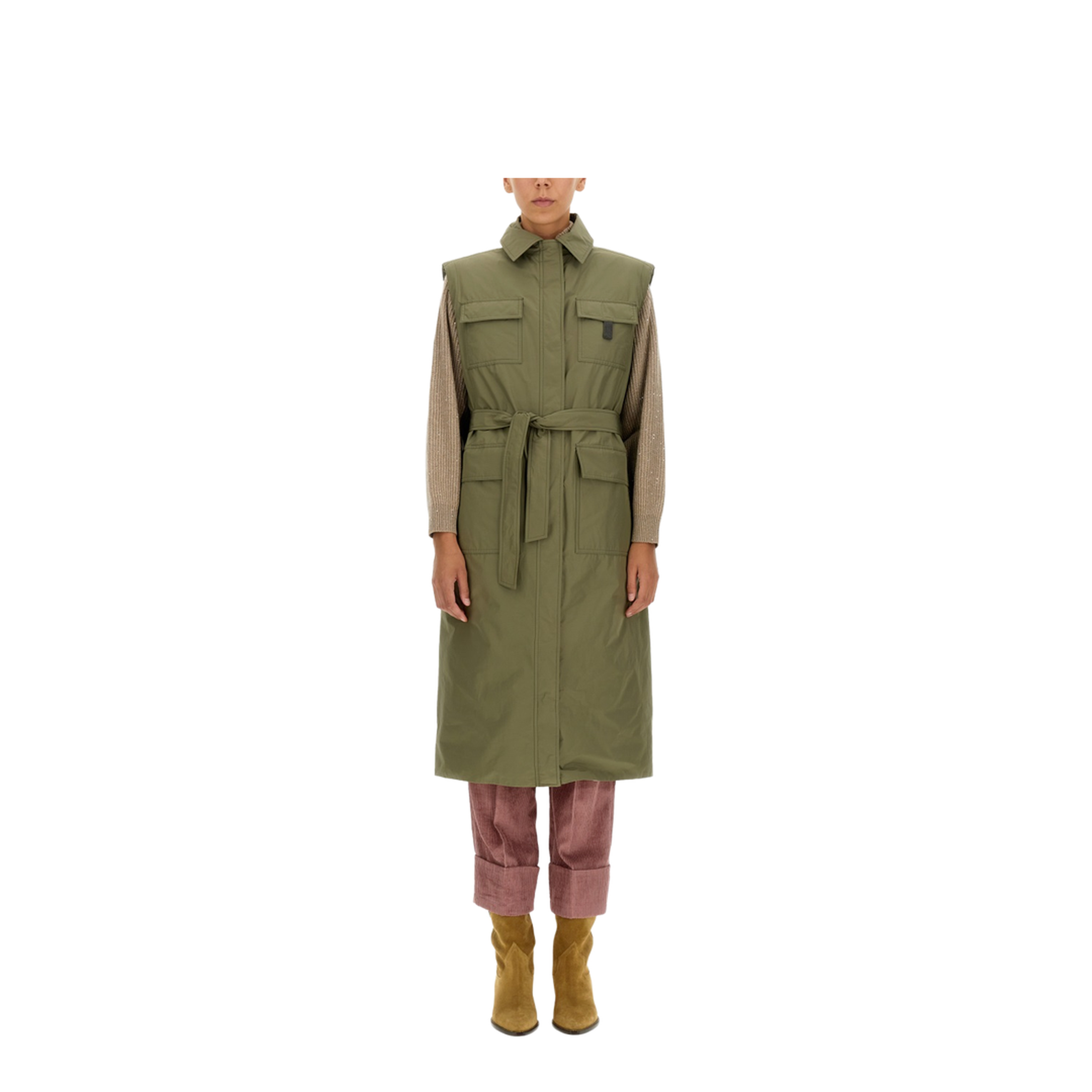 Taffeta Trench Coat - Image 2
