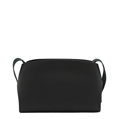 Hug Hammered Calfskin Messenger Bag - Nero - Image 5