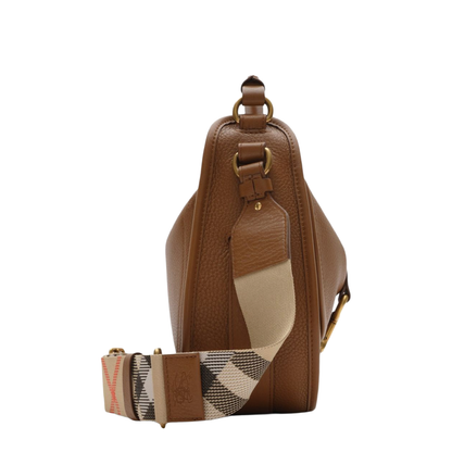 B Clip Small Calf Leather Messenger Bag - Hazel - Image 2