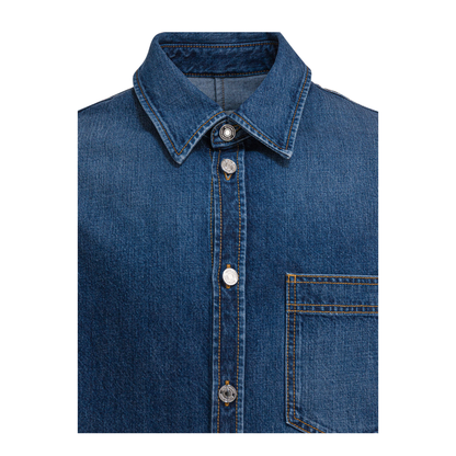 Denim Overshirt - Image 3