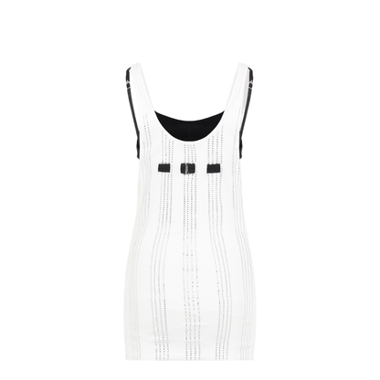 Flat Ribbed Jersey Tank Top - Image 4