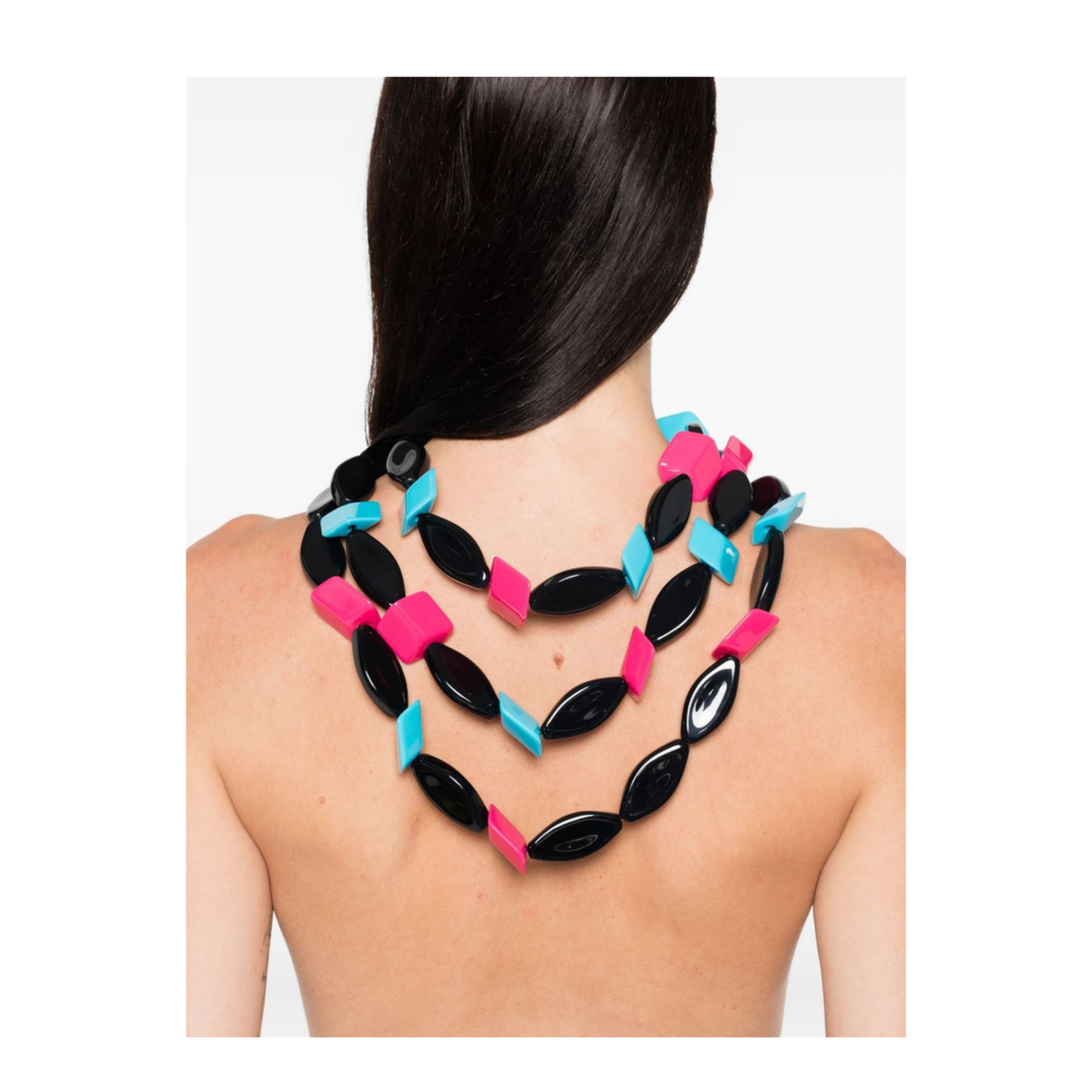 Geometric Beads Necklace - Image 2