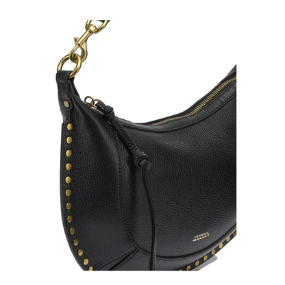 Naoko Medium Calfskin Shoulder Bag - Black - Image 4