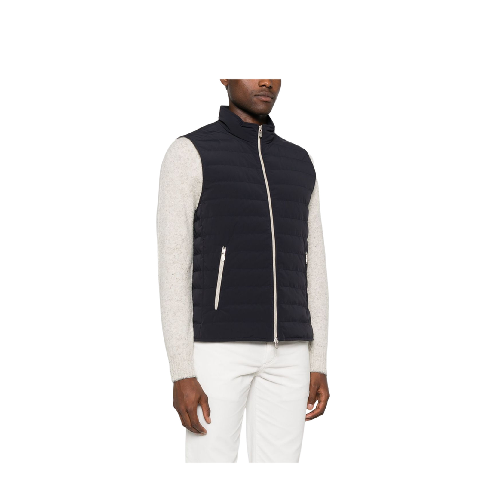 Navy Down Jacket - Image 3