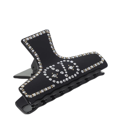 Black Resin Hair Clip - Image 2