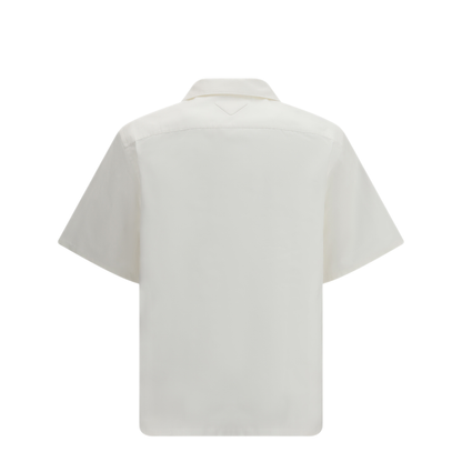 Printed Bowling Shirt With Cabin Print - Image 2