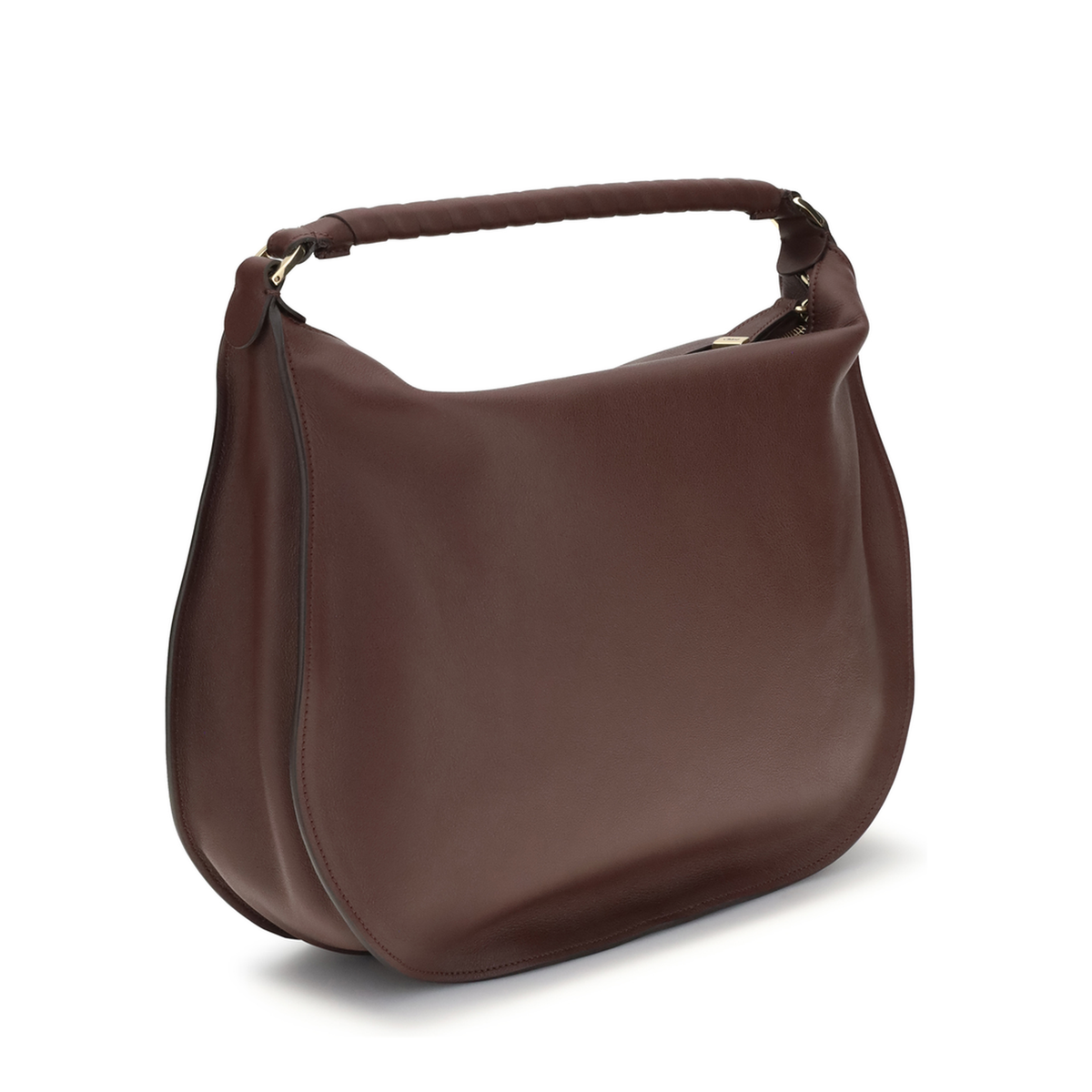 Marcie Calfskin Shoulder Bag - Dark Velvet - Image 3