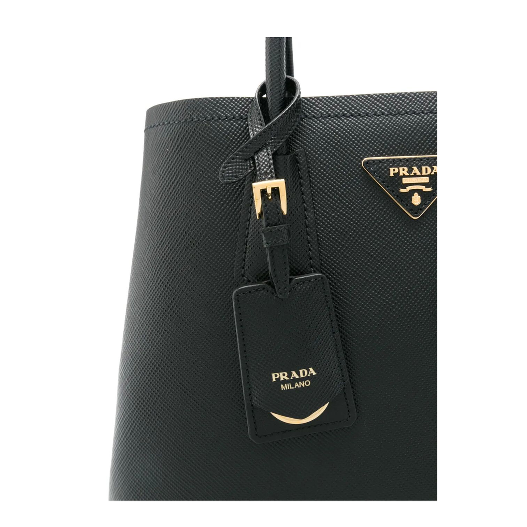 Medium Double Saffiano Leather Bag - Image 4