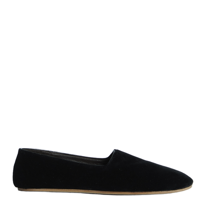 Ponti Velvet Slippers Black - Image 1