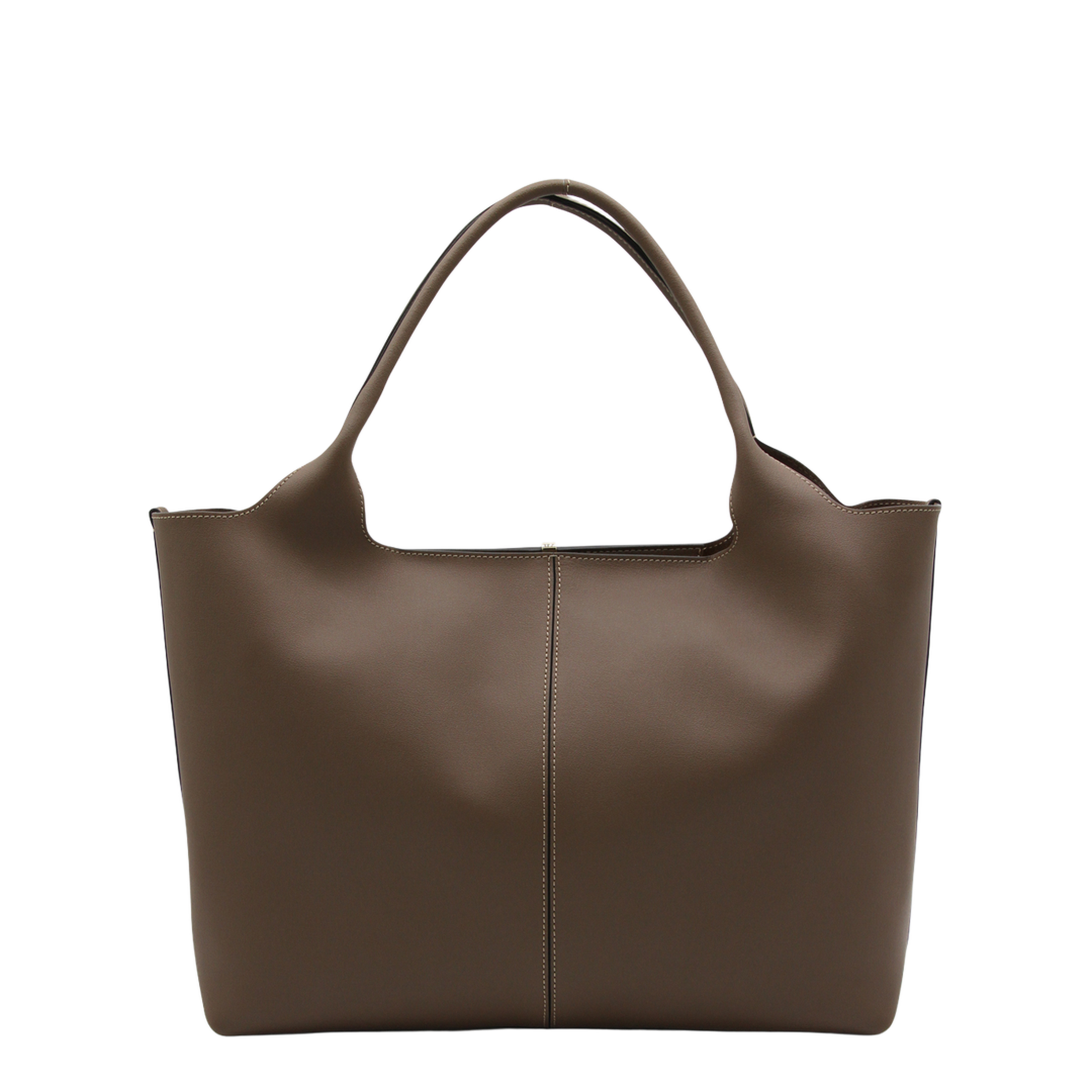 Shopping Bag in Leather Medium-Small - Image 6