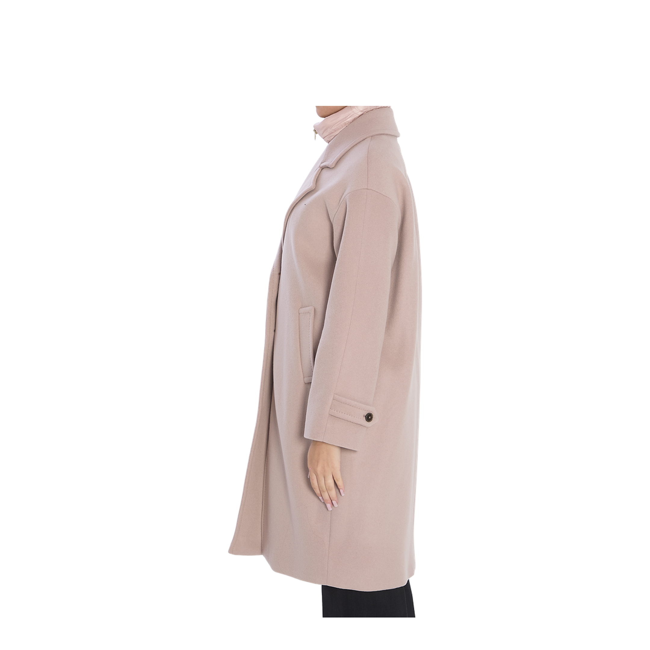 Ultralight Wool and Nylon Coat - Image 3