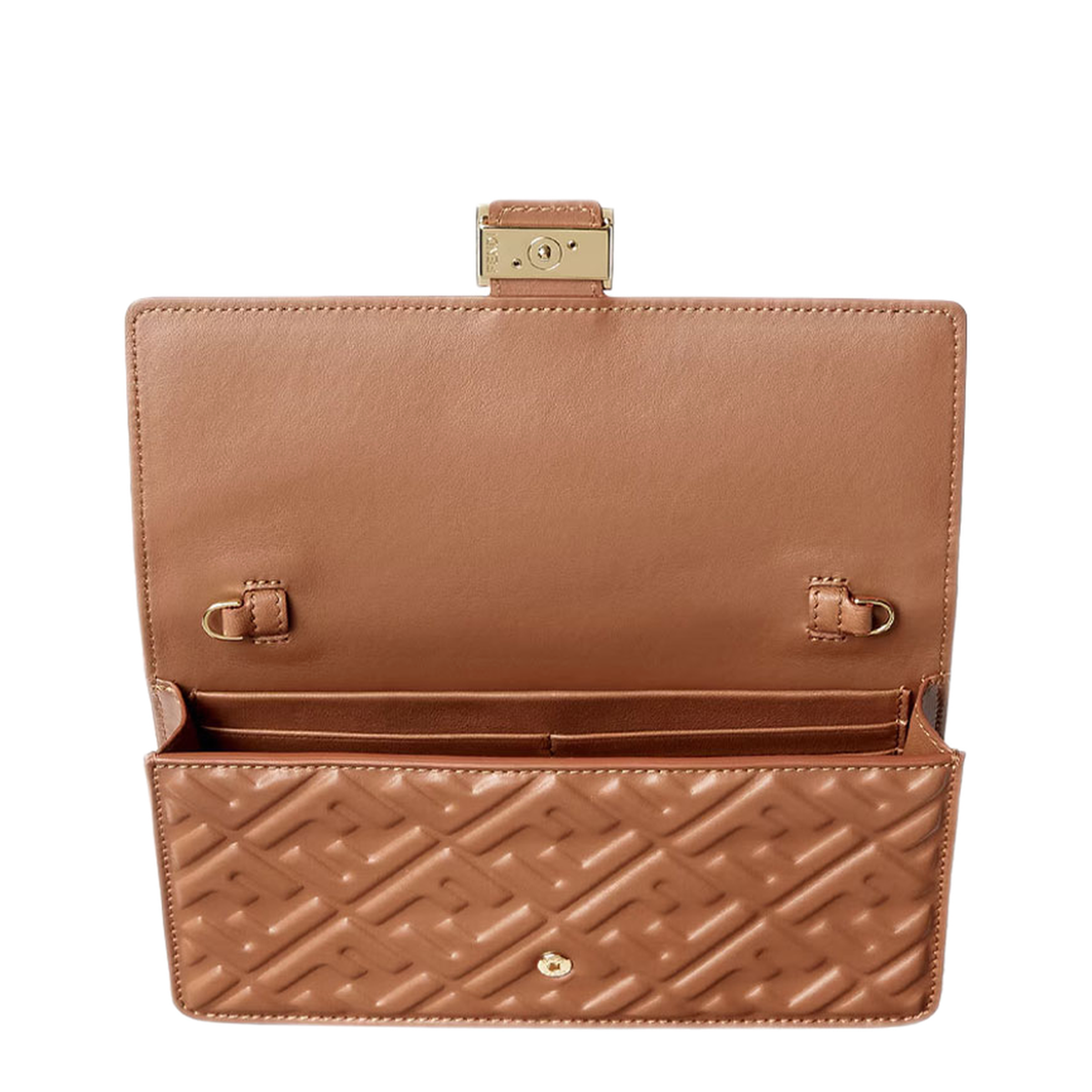 Wallet on Chain Baguette in Nappa Leather with FF Motif - Image 5