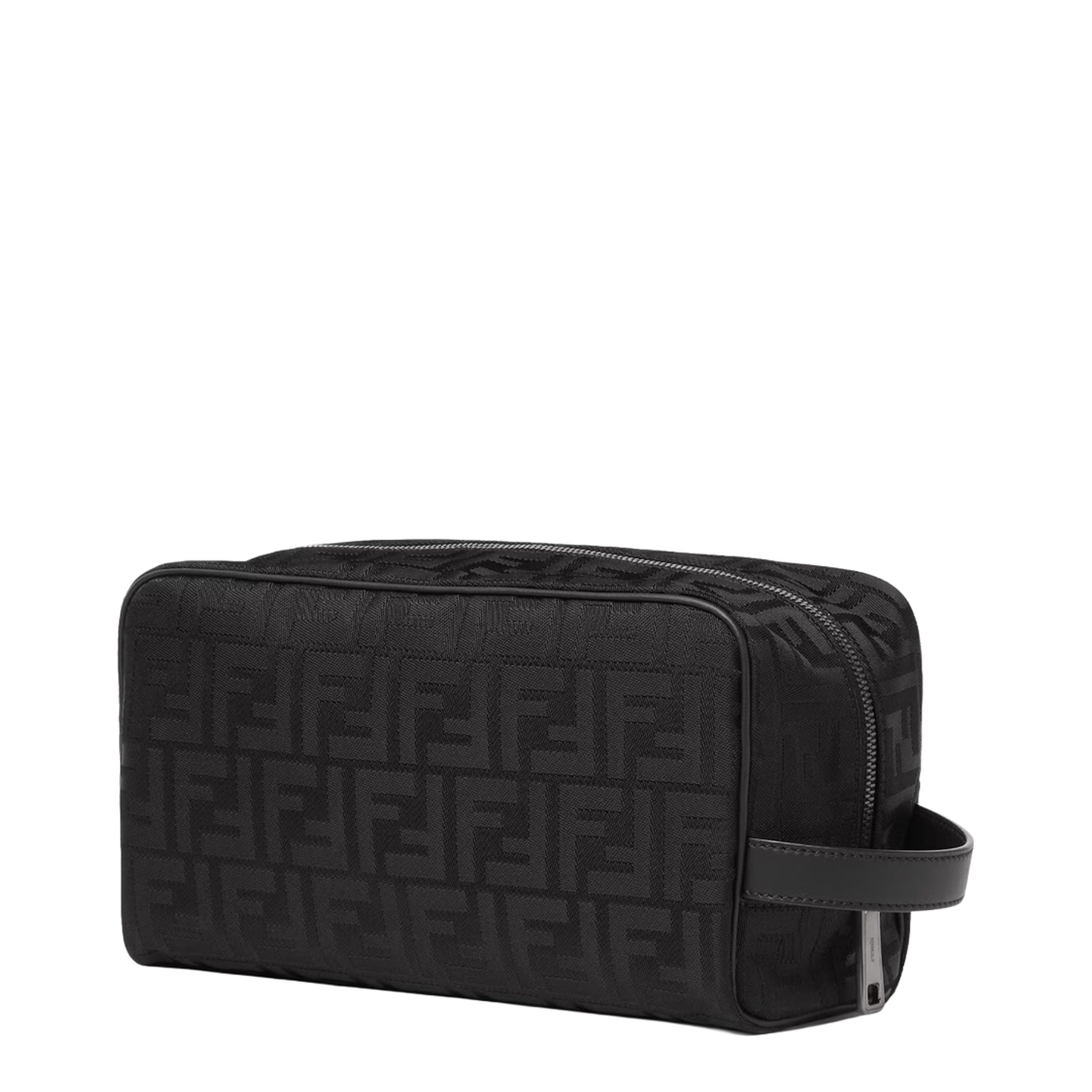 FF Medium Polyester Toiletry Case - Black - Image 3