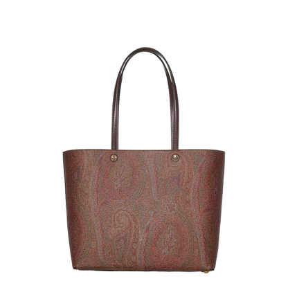 Essential Medium Paisley Tote Bag Brown - Image 3