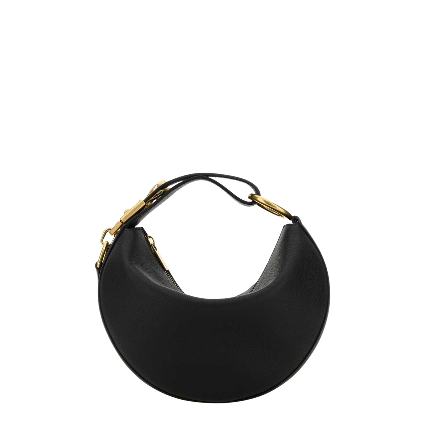 Black Leather Handbag - Image 1