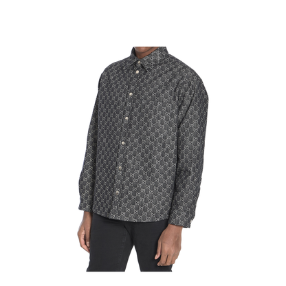 Embroidered Denim Shirt - Image 2