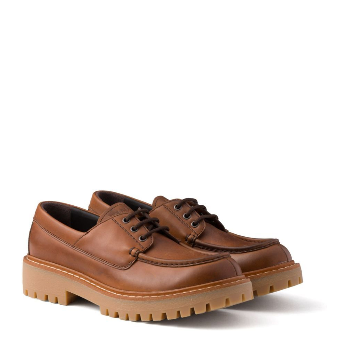 Laced Leather Loafers - Image 2
