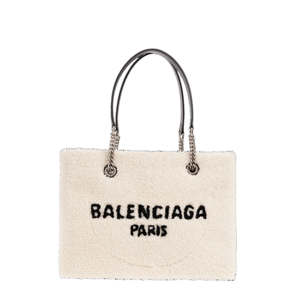 Duty Free Medium Furry Shopper Bag - Image 3