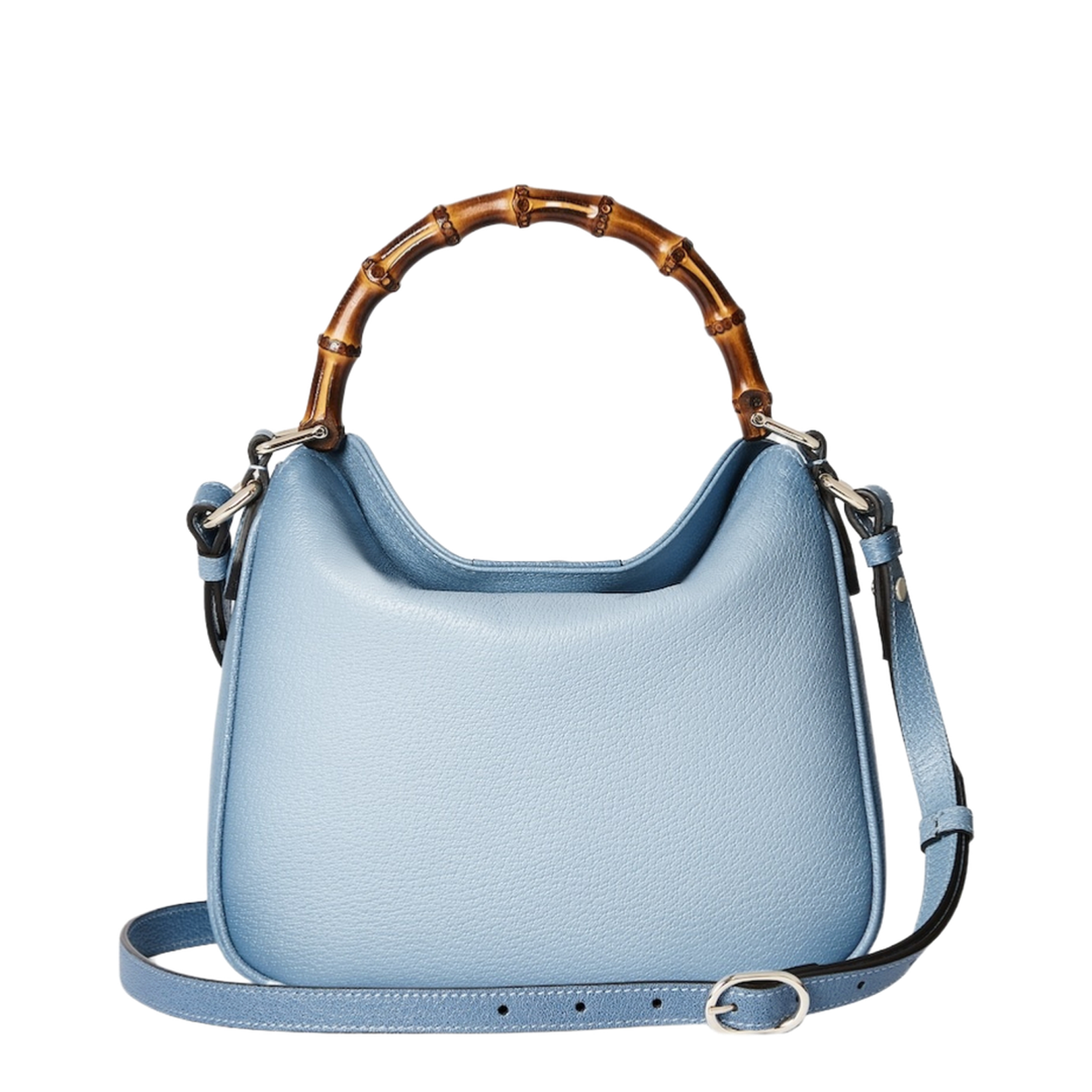 Diana Small Shoulder Bag in Gradient Blue Leather - Image 5