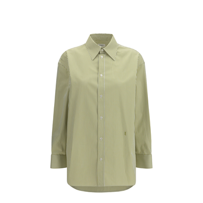 Vertical Striped Button Shirt - Image 1